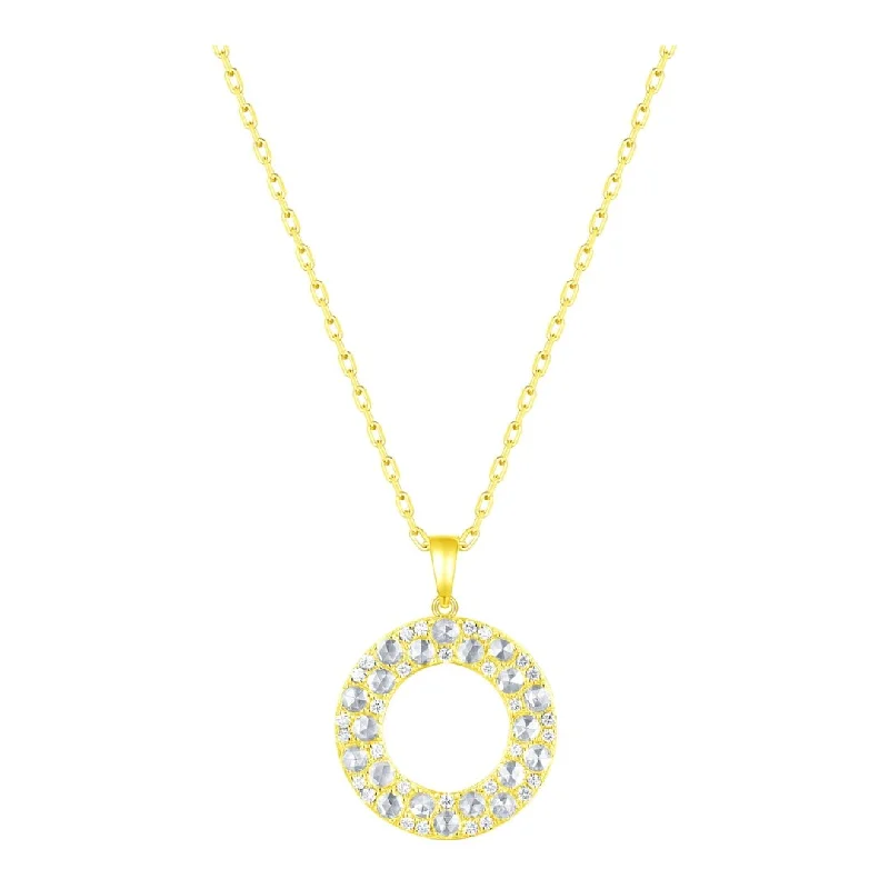 White Diamond Pendant (White Diamond 0.15 cts. White Diamond 0.42 cts.)