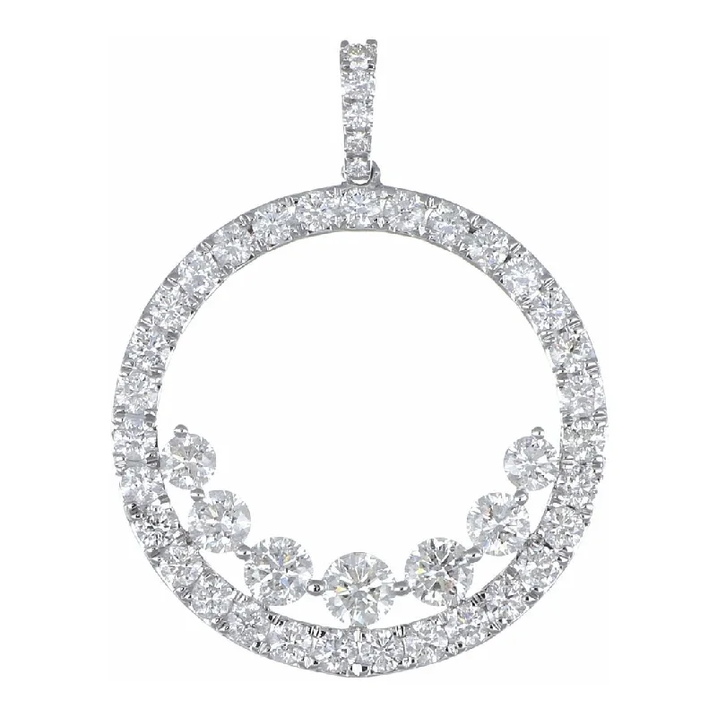 White Diamond Pendant (White Diamond 3.01 cts.)