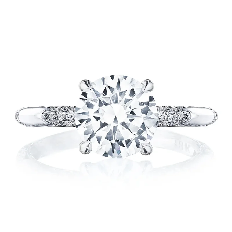 Tacori 18k Founder's Collection Solitaire Engagement Ring