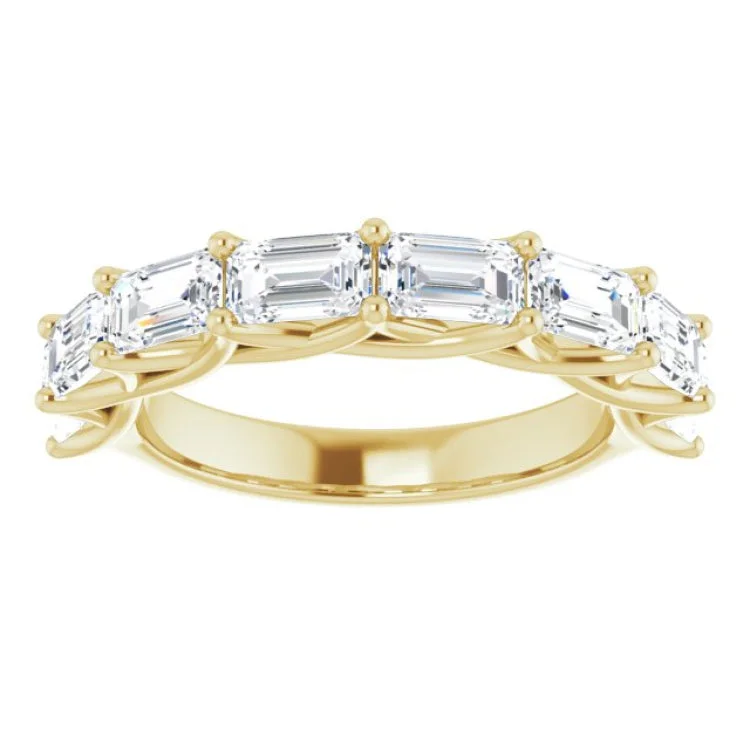 14K Yellow 2 5/8 CTW Natural Diamond Anniversary Band