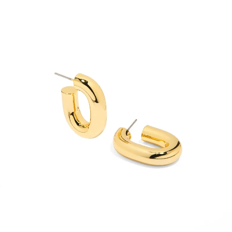 CHUNKY GOLDEN HOOPS