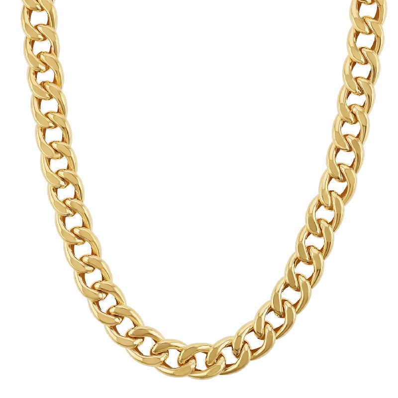 9mm Miami Cuban Link Chain Necklace