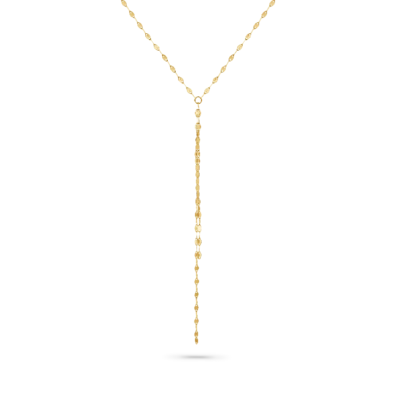 Demure Chain Lariat