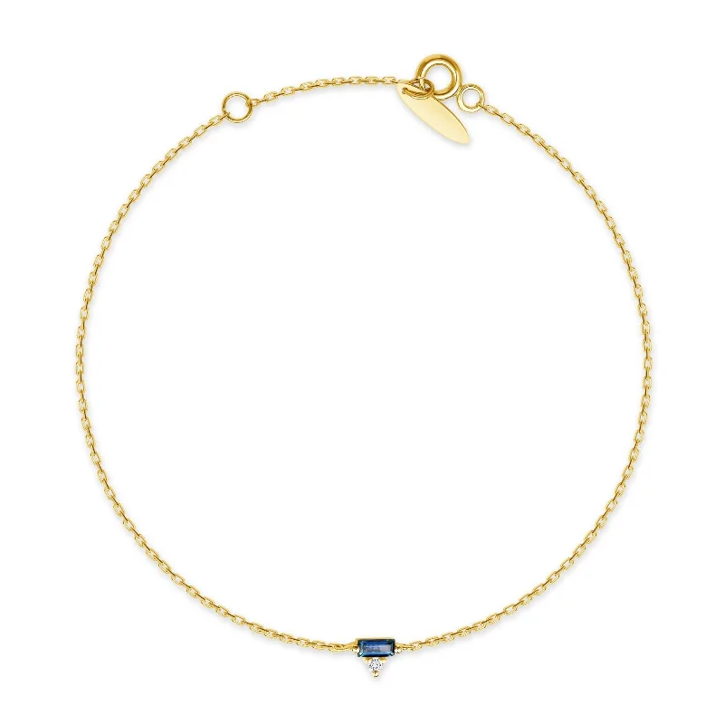 Athena Blue Sapphire Bracelet