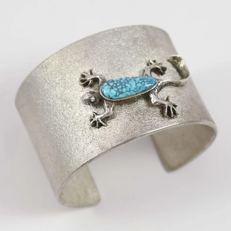 Candelaria Turquoise Gecko Cuff