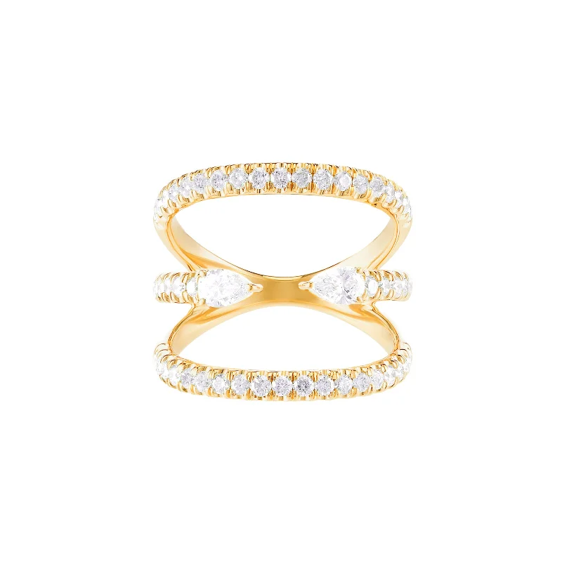 Alpha Ring - Yellow Gold