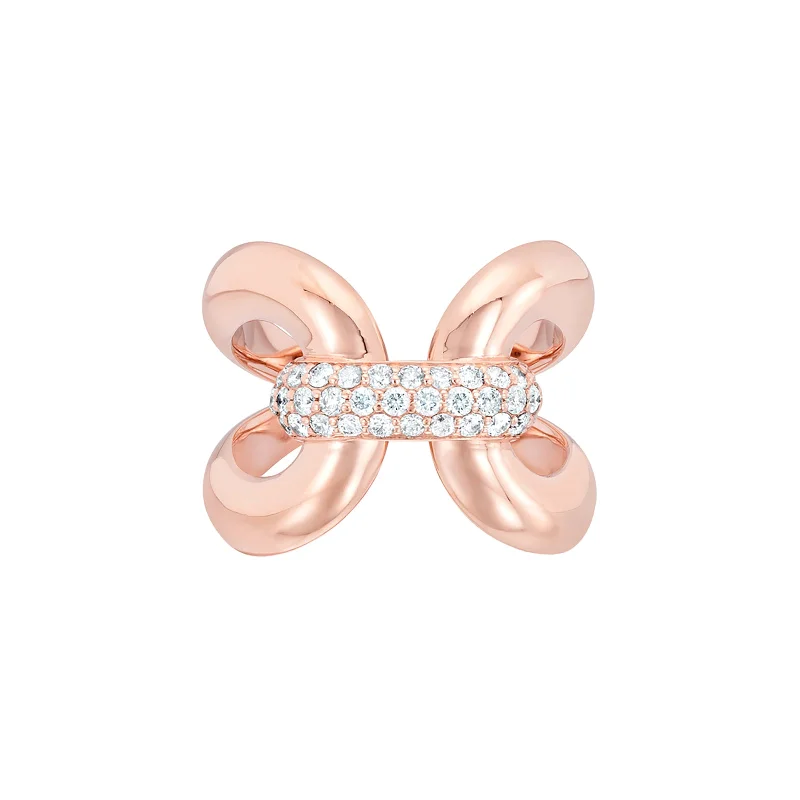 Love Lock Ring - Rose Gold