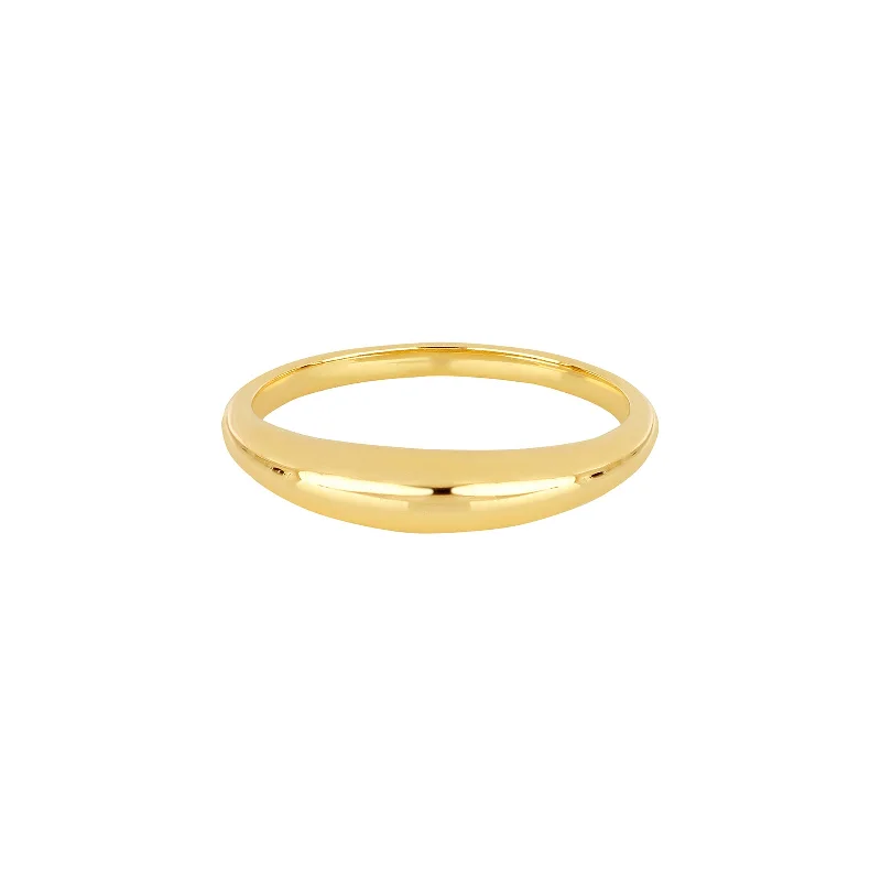 Dome Ring - Yellow Gold