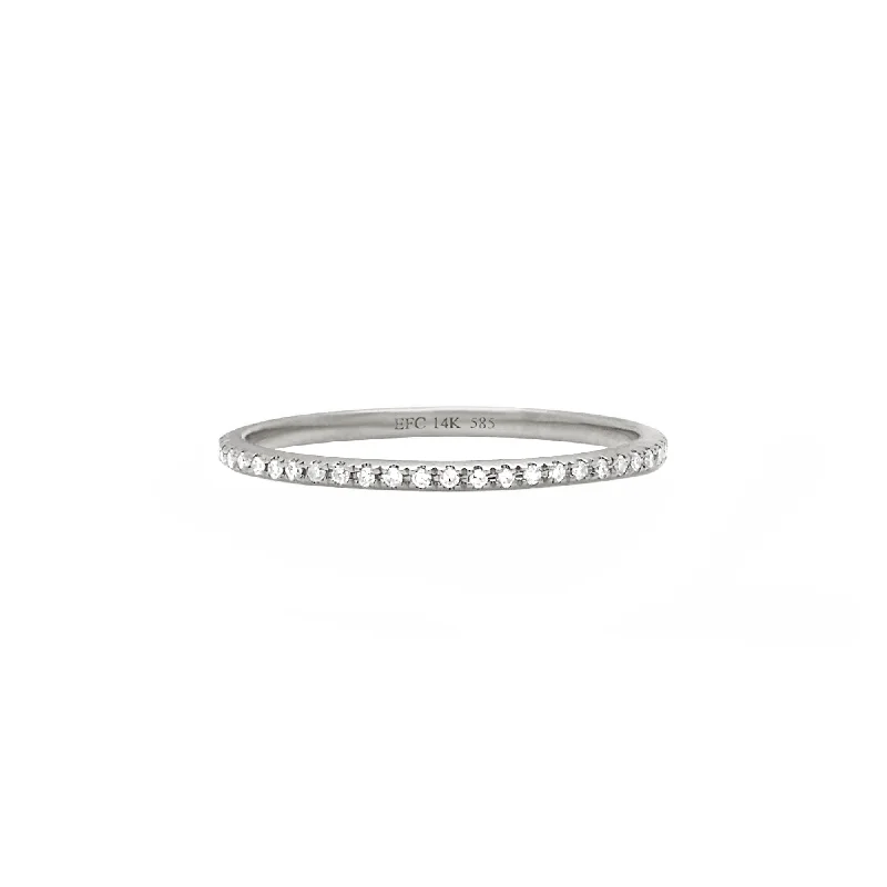 Eternity Diamond Band - White Gold