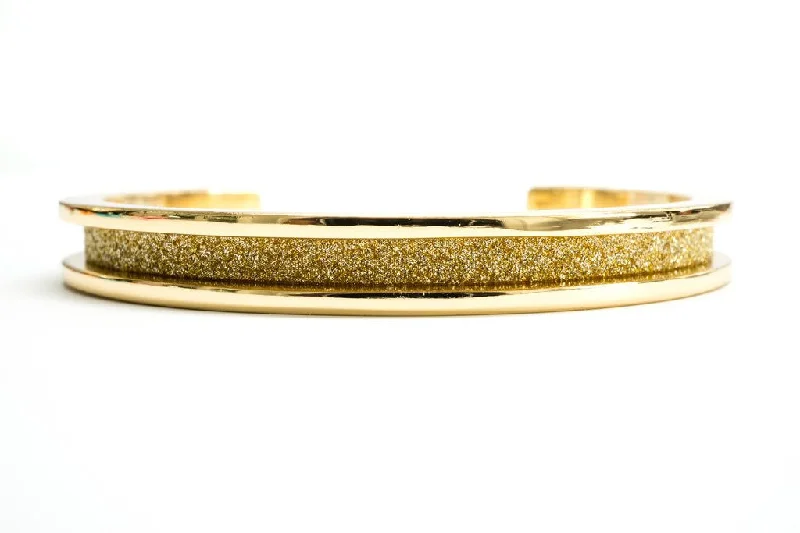 Gold Signature Hair Tie Bracelet