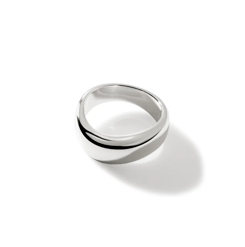 John Hardy Surf Silver Ring