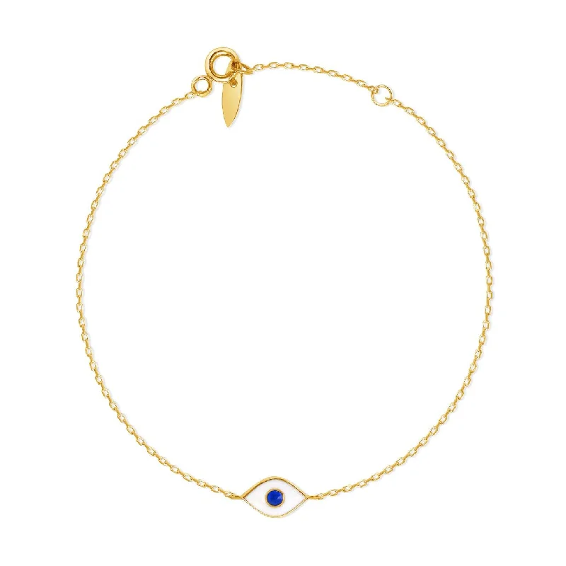 Eye of Truth Sapphire Bracelet