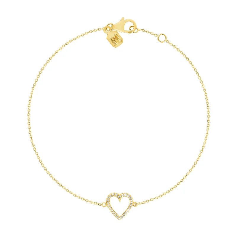 Open Heart Bracelet