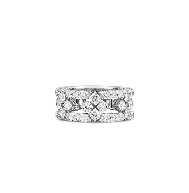 Roberto Coin Love in Verona White Gold Diamond Ring