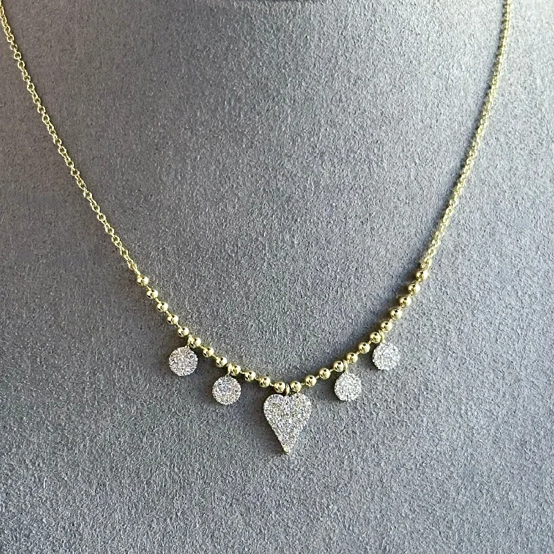 Heart Diamond Necklace