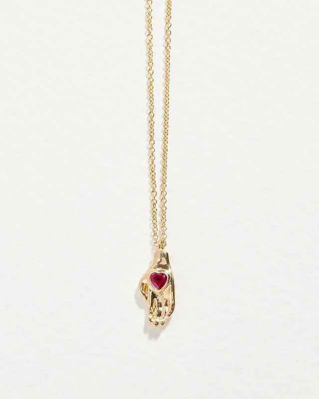 Heart in Hand Pendant