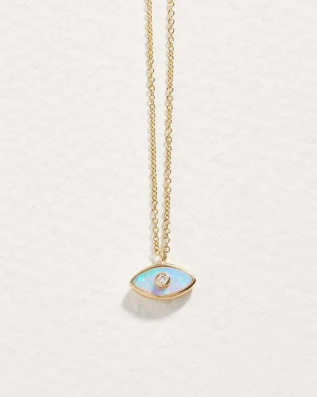 Inlay Eye Pendant